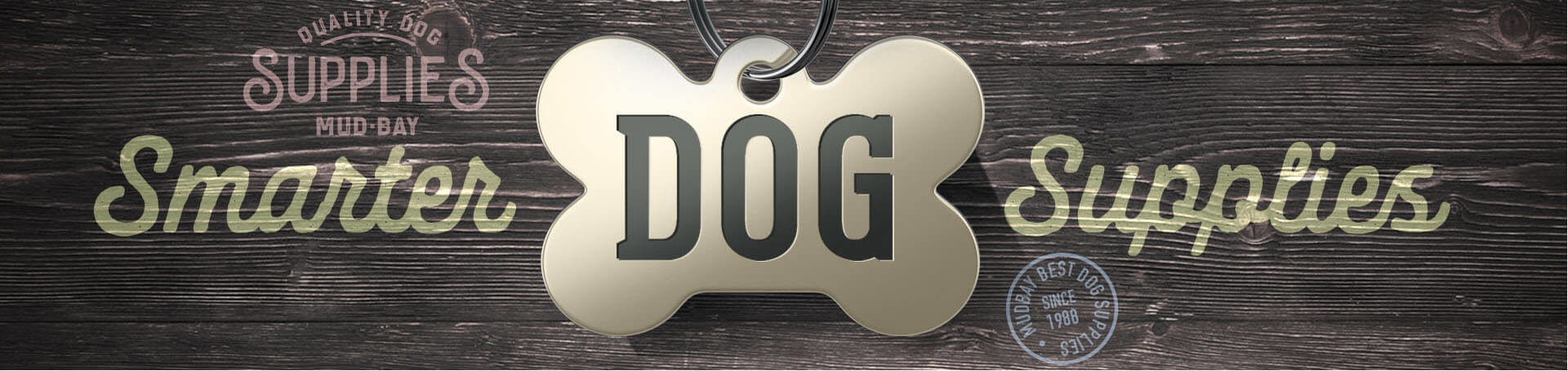 banner that reads smarter dog supplies