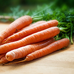 Raw carrots